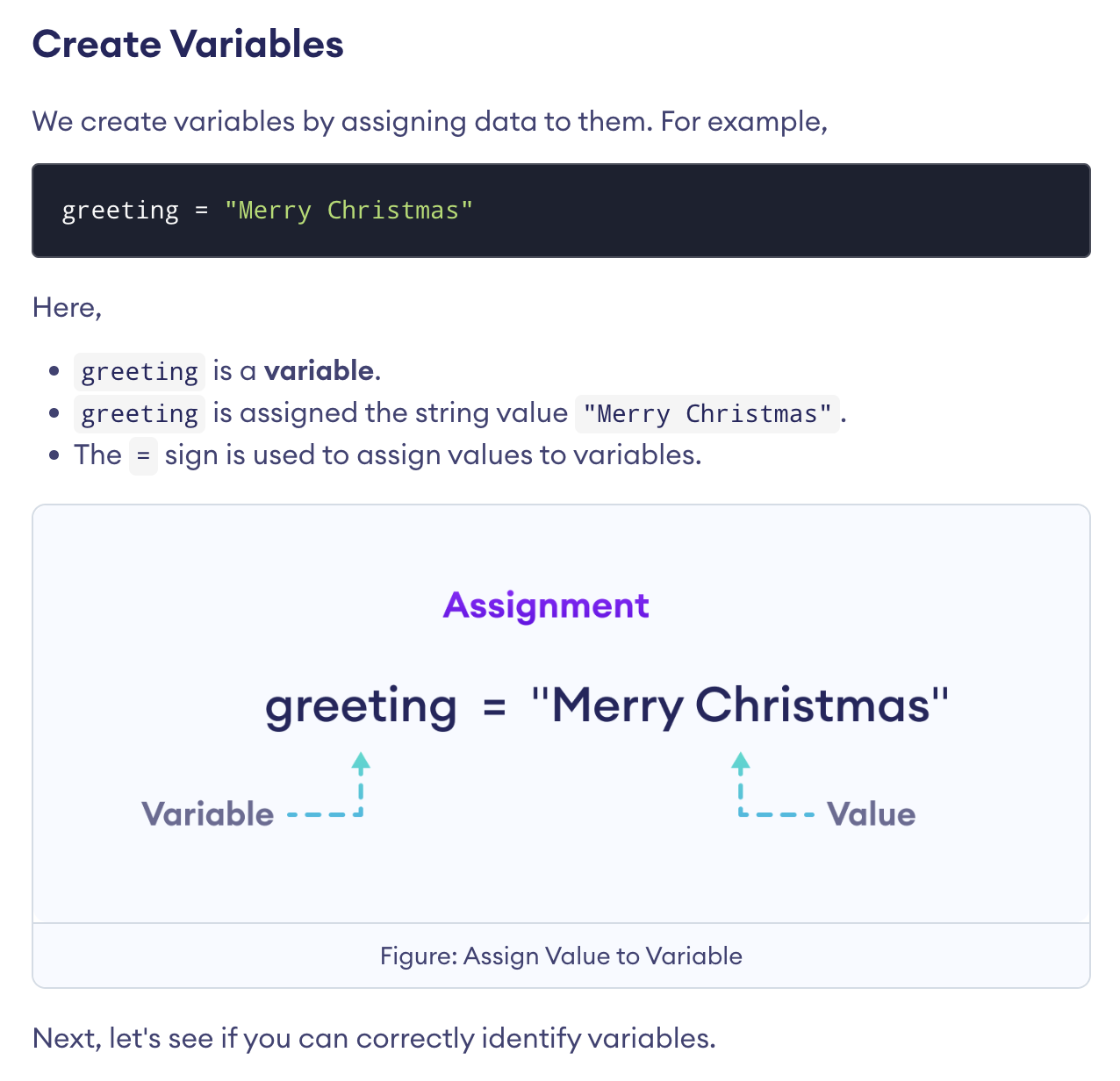 How to create variables in Python