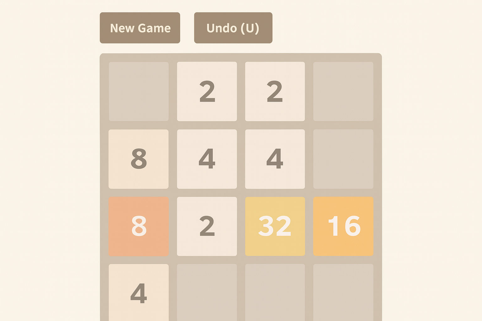 2048 Game