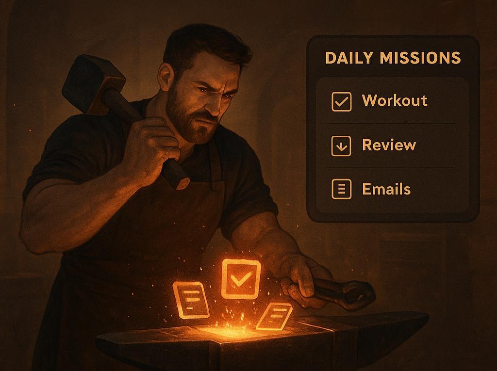 TaskForge: Build Your Day Like a Game